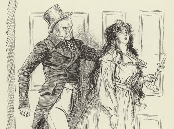 Illustration from Janet's Repentance